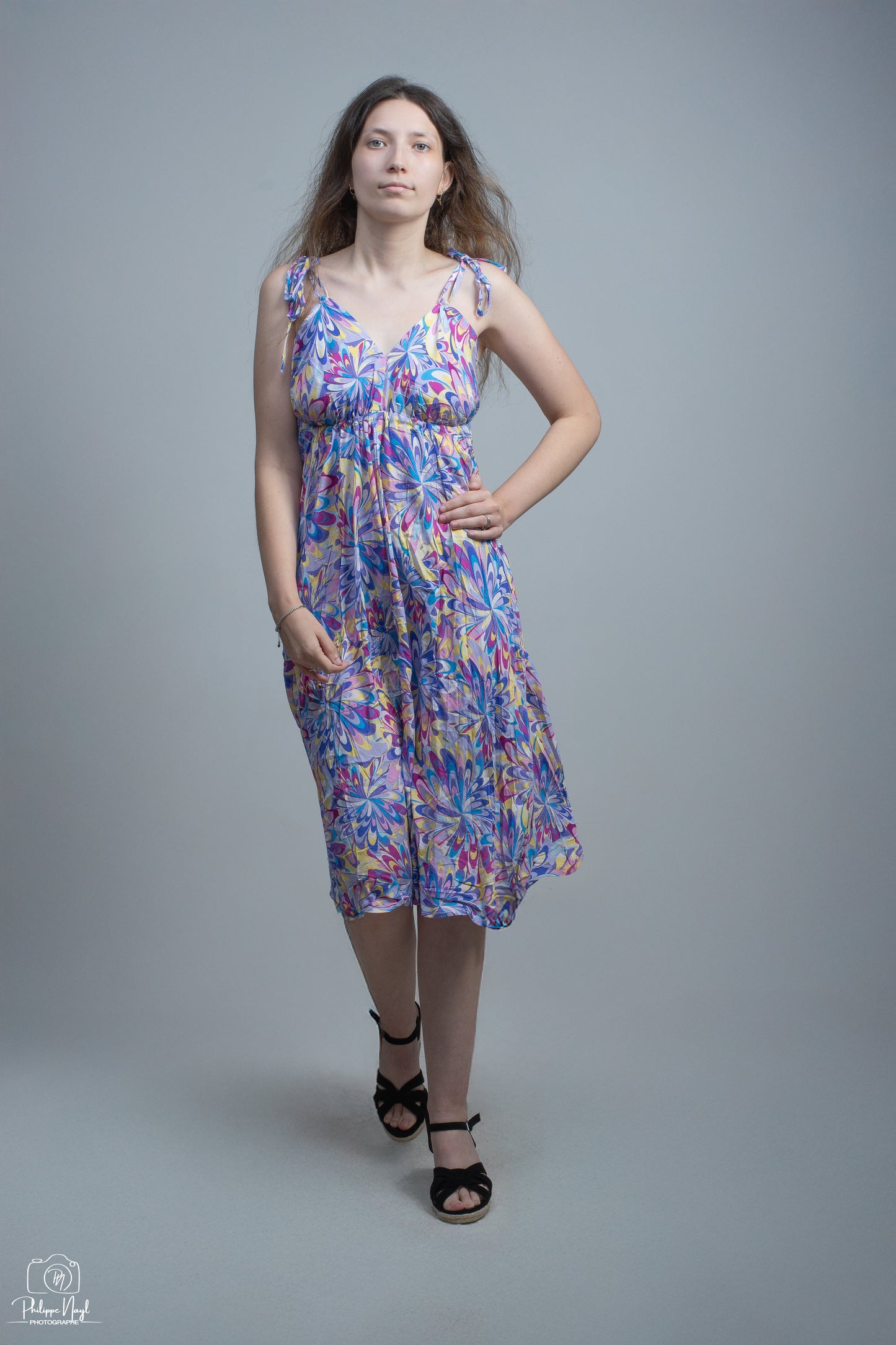 Robe d'été imprimée