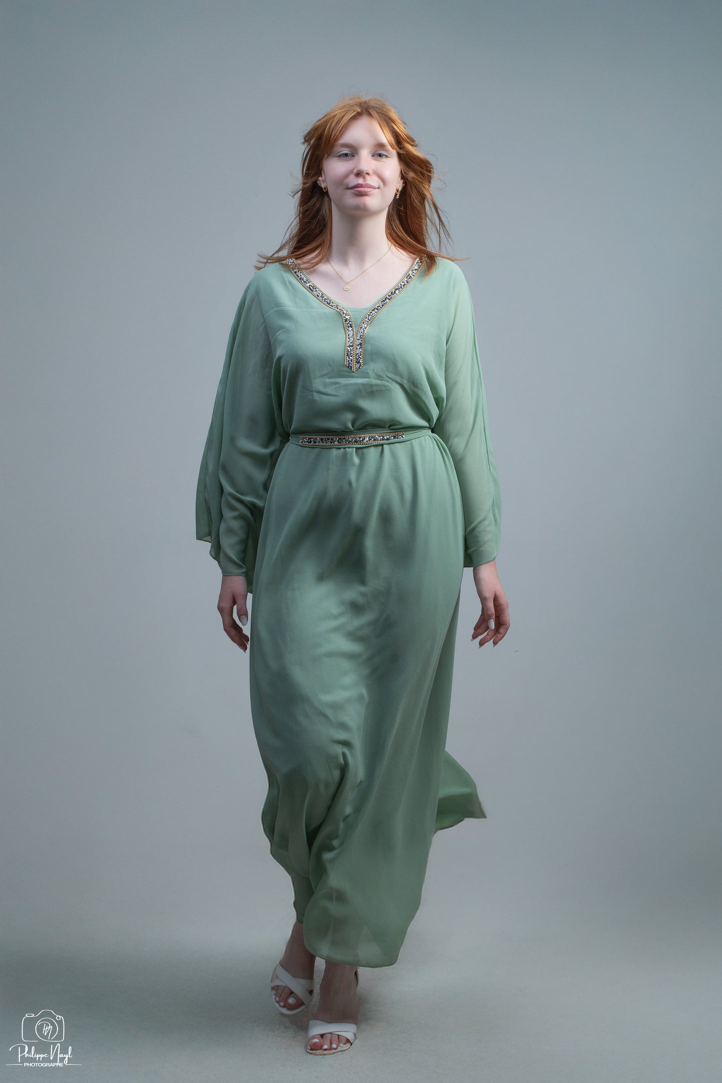 ABAYA FARACHA STRASS