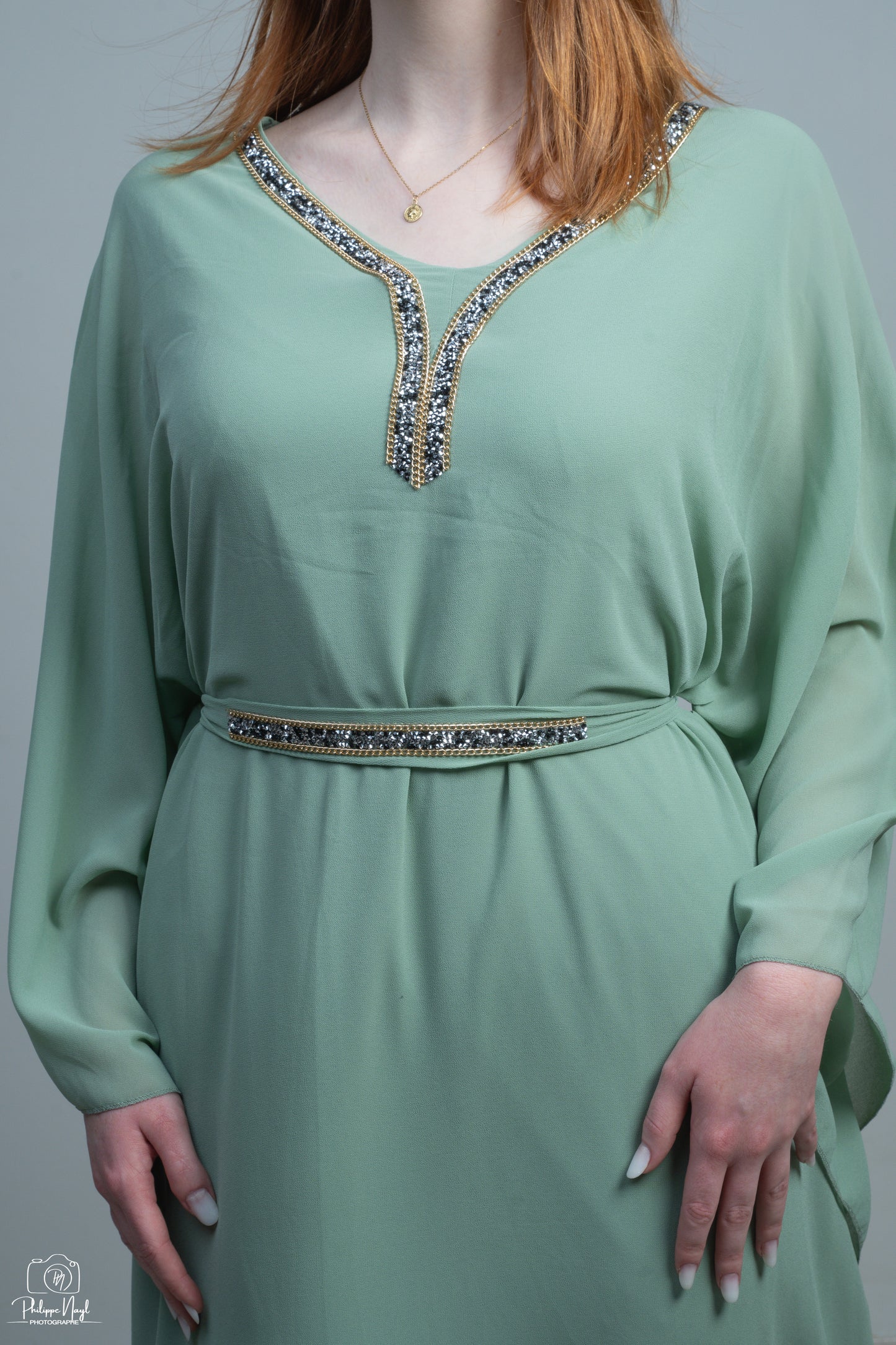 ABAYA FARACHA STRASS