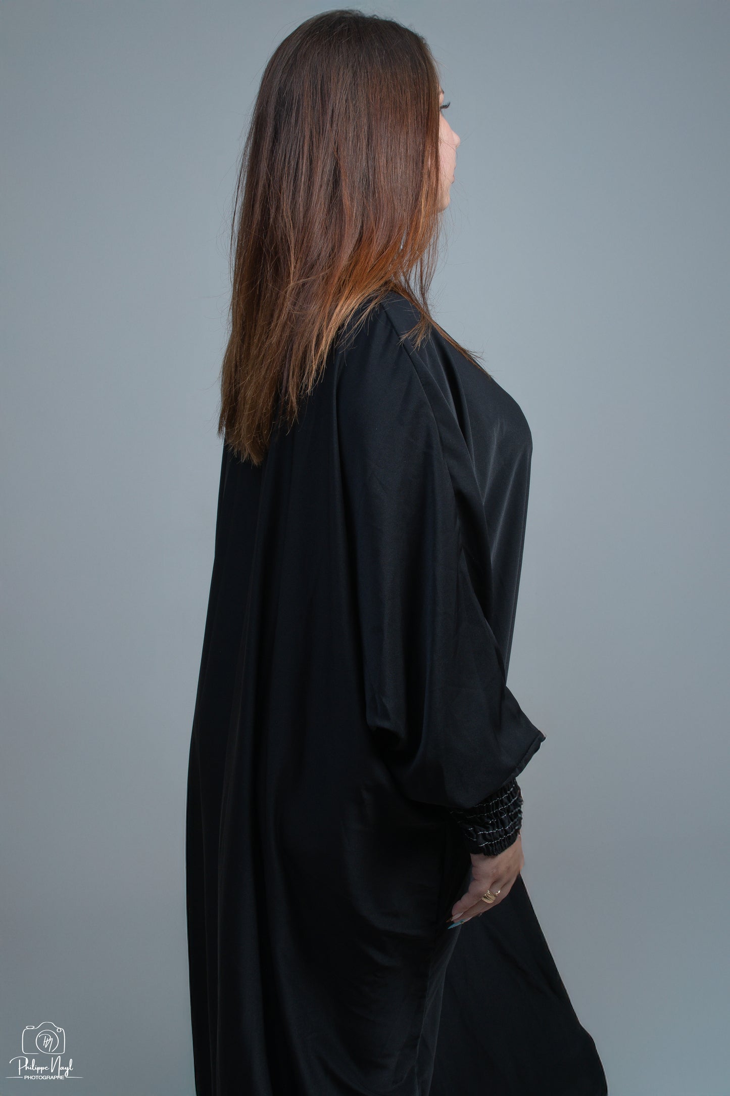 Abaya femme manche Elastique