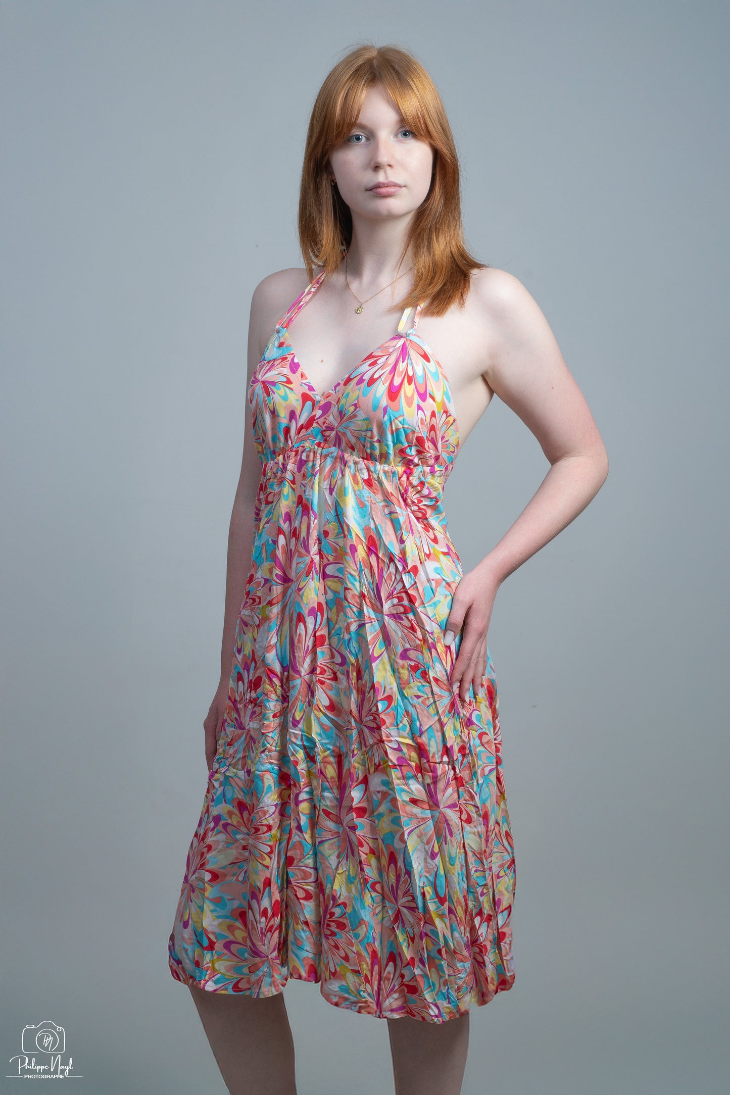 Robe d'été imprimée