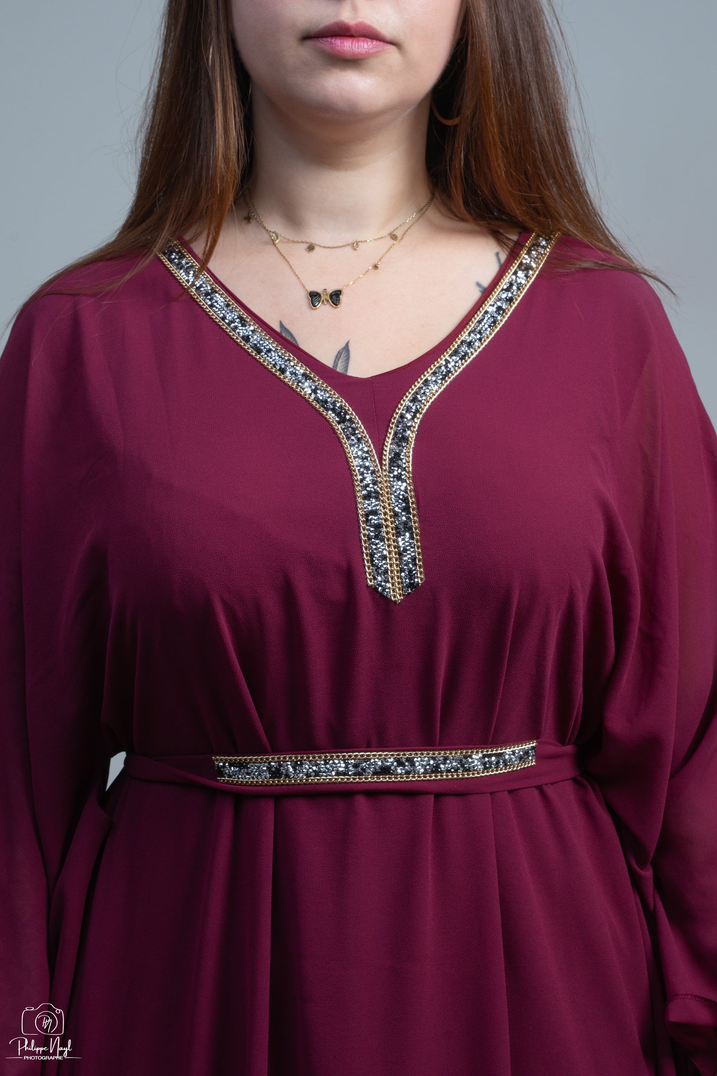 ABAYA FARACHA STRASS