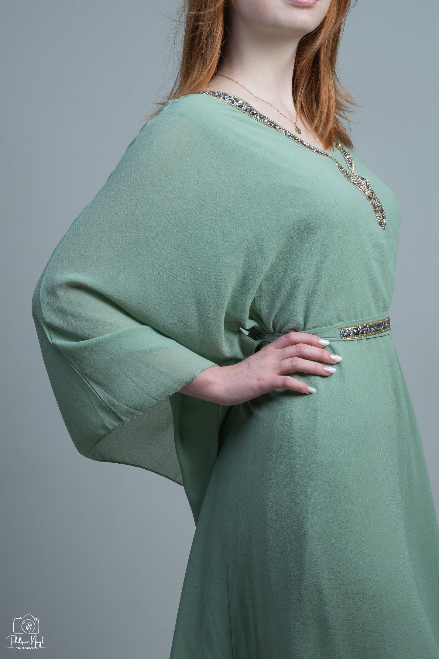 ABAYA FARACHA STRASS